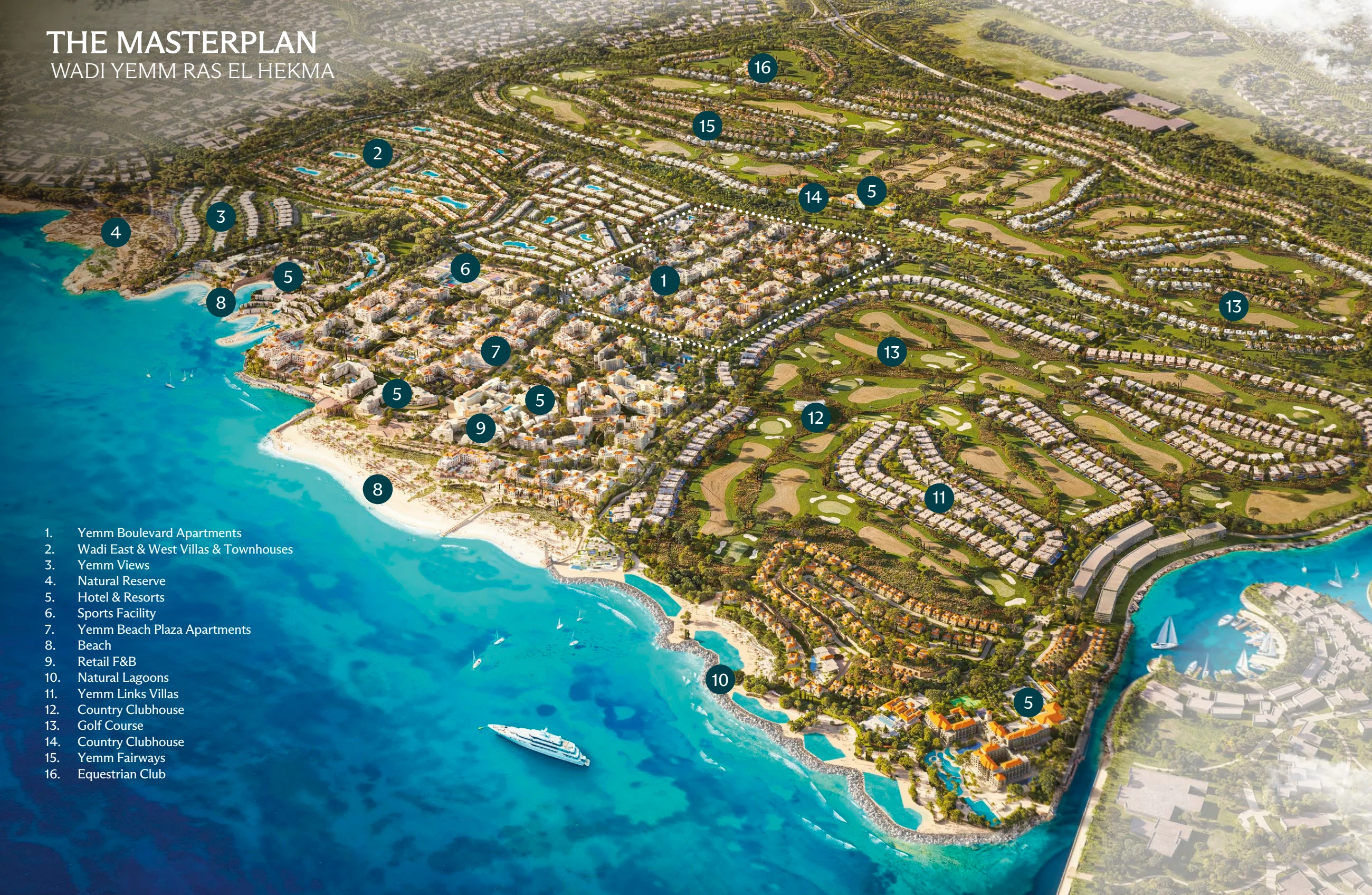 Complete source drawing: October · Boulevard brochure plan