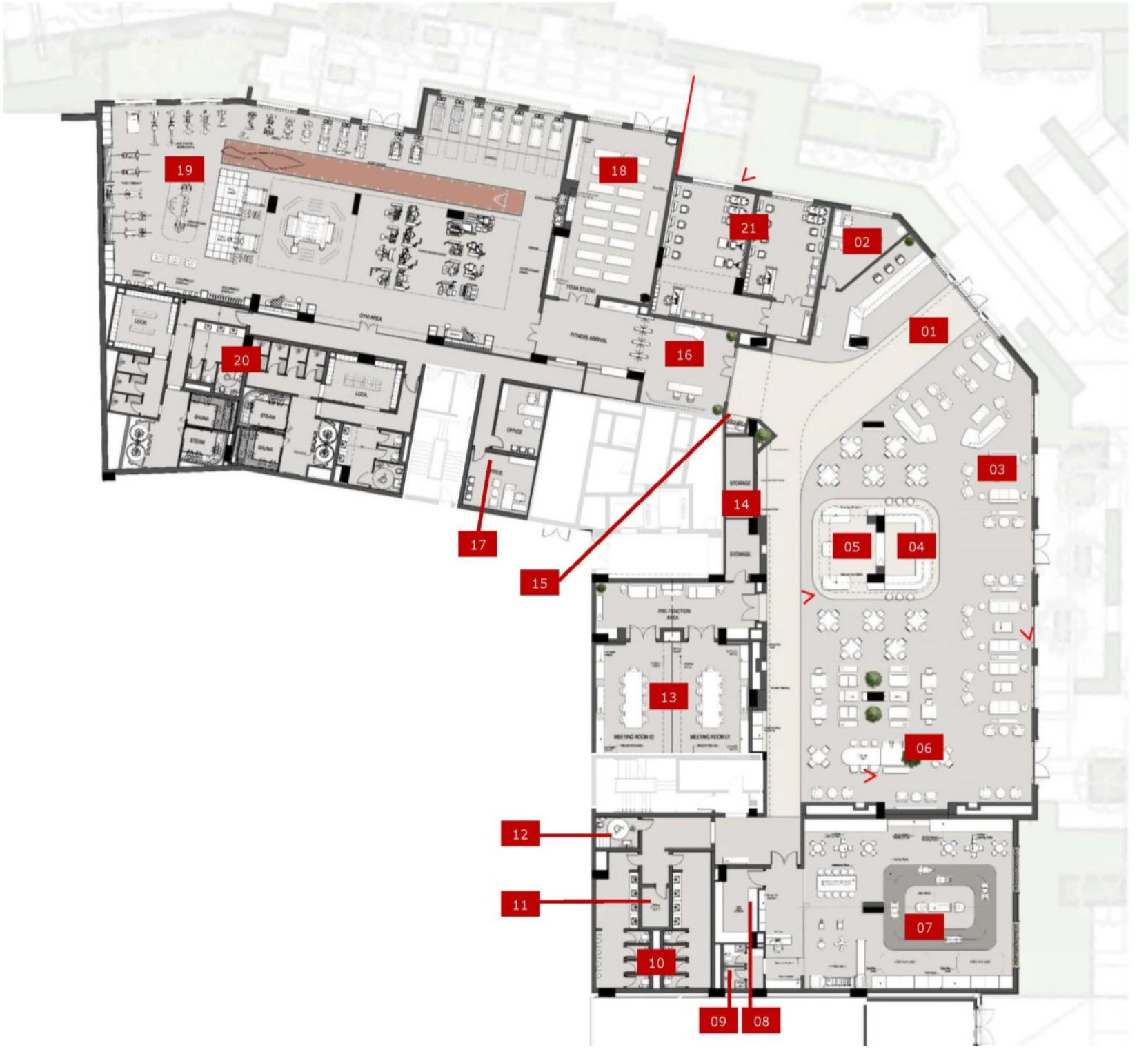 Inside the Boulevard Residents’ Club