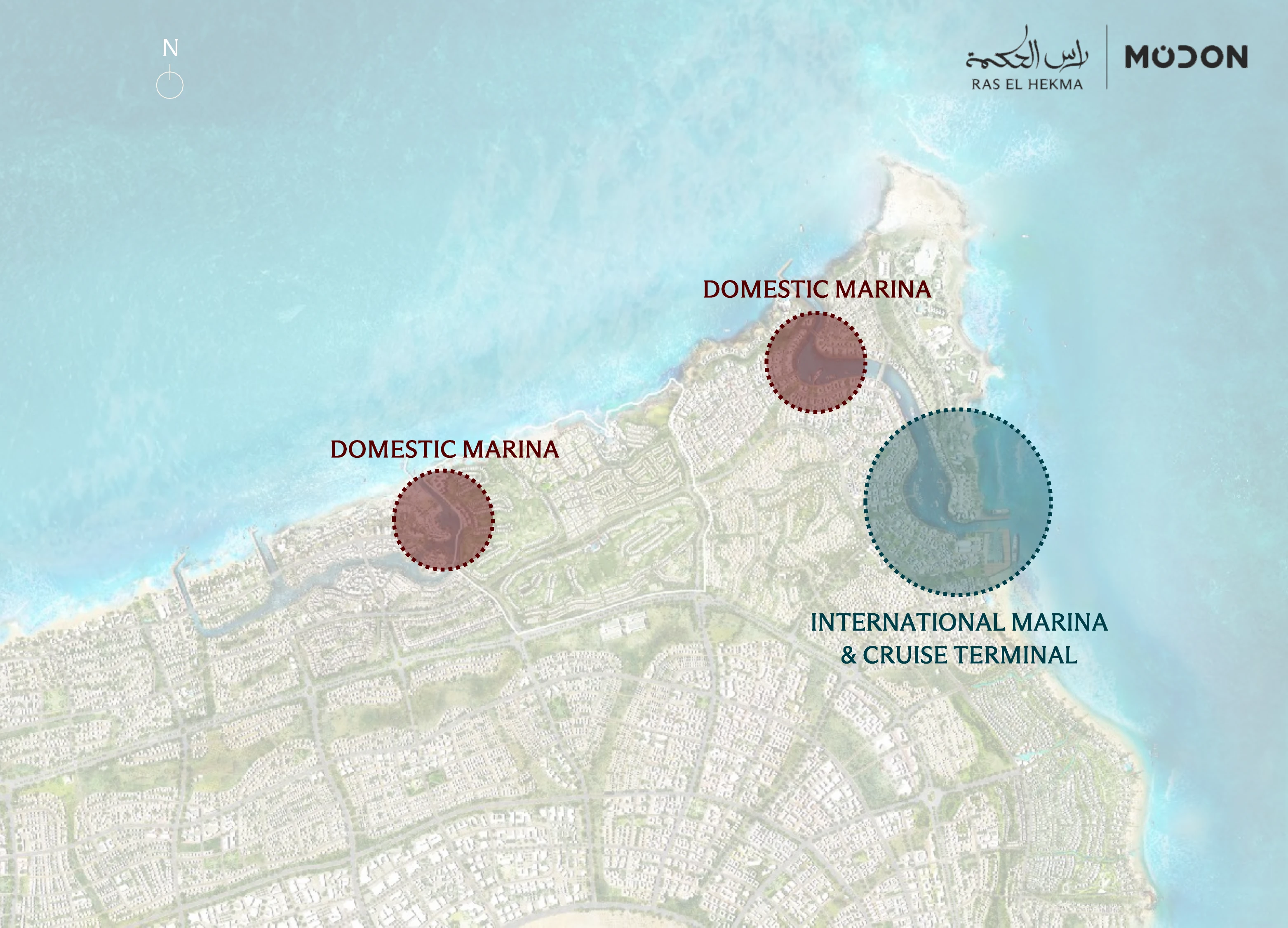 The three marina proposals